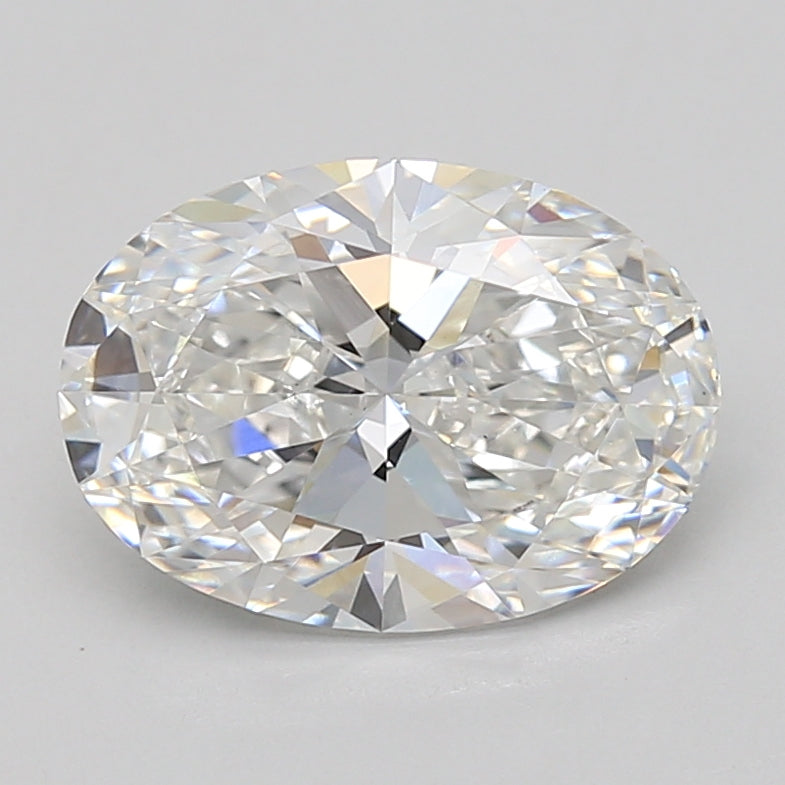 3.04ct Oval lab-grown diamond, E VS1 – 360° view