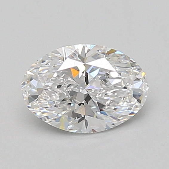 0.81ct Oval lab-grown diamond, D VS2