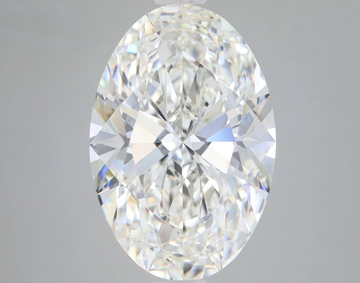 IGI certificate for 6.05ct Oval lab-grown diamond, G VVS2