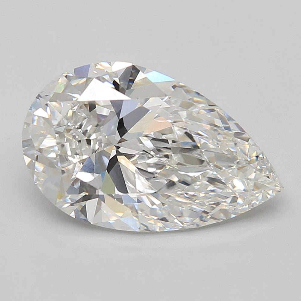 5.04ct Pear lab-grown diamond, E VS1