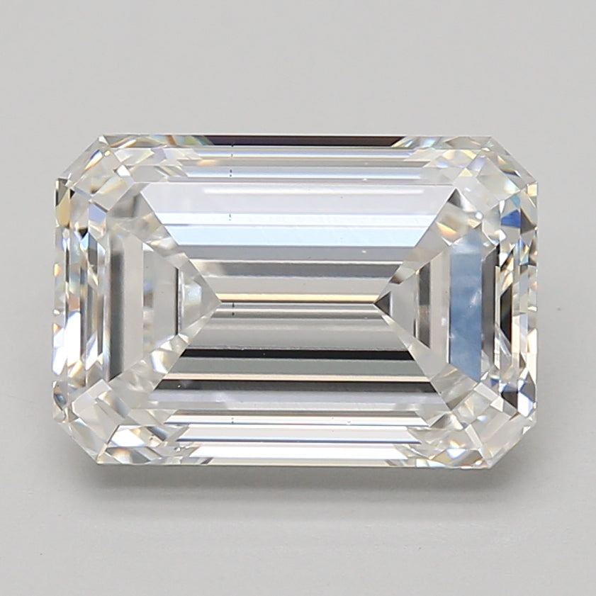 IGI certificate for 5.06ct Emerald lab-grown diamond, E VS1