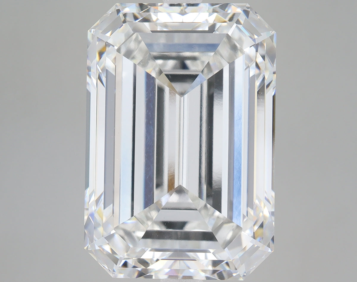 20.24ct Emerald lab-grown diamond, F VVS2