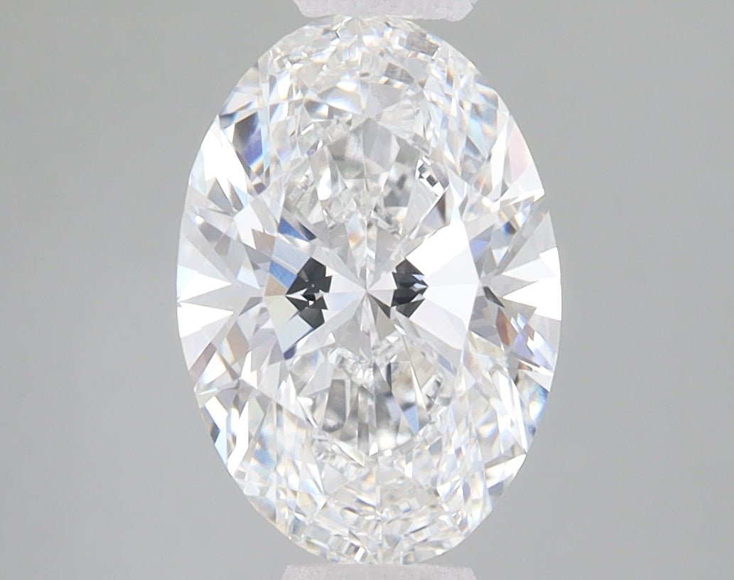 2.3ct Oval lab-grown diamond, E VVS2
