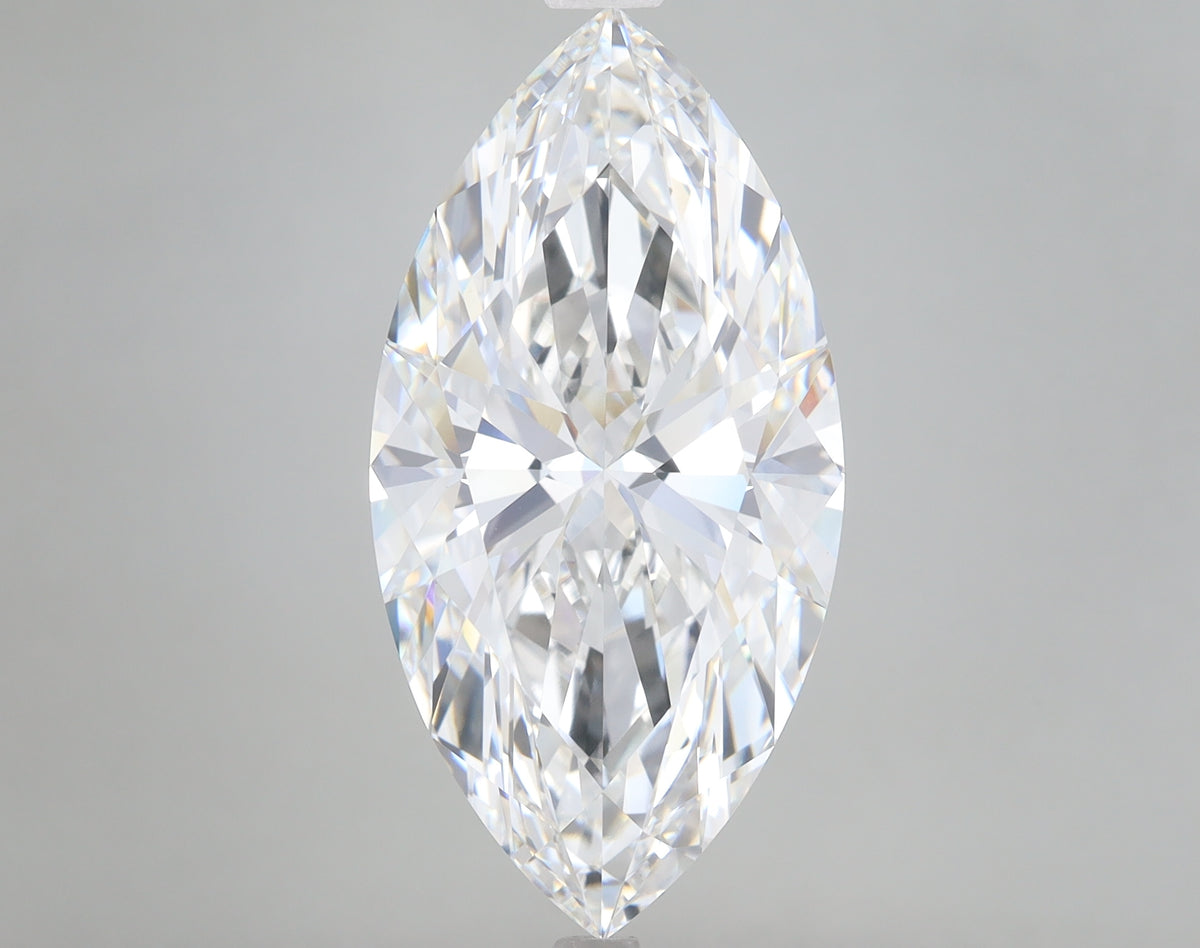 8.24ct Marquise lab-grown diamond, F VVS2 – 360° view