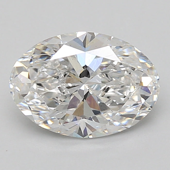 2.08ct Oval lab-grown diamond, D VS1