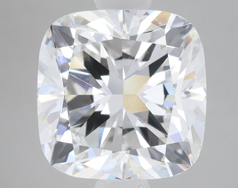3.57ct Cushion lab-grown diamond, F VVS2 – 360° view