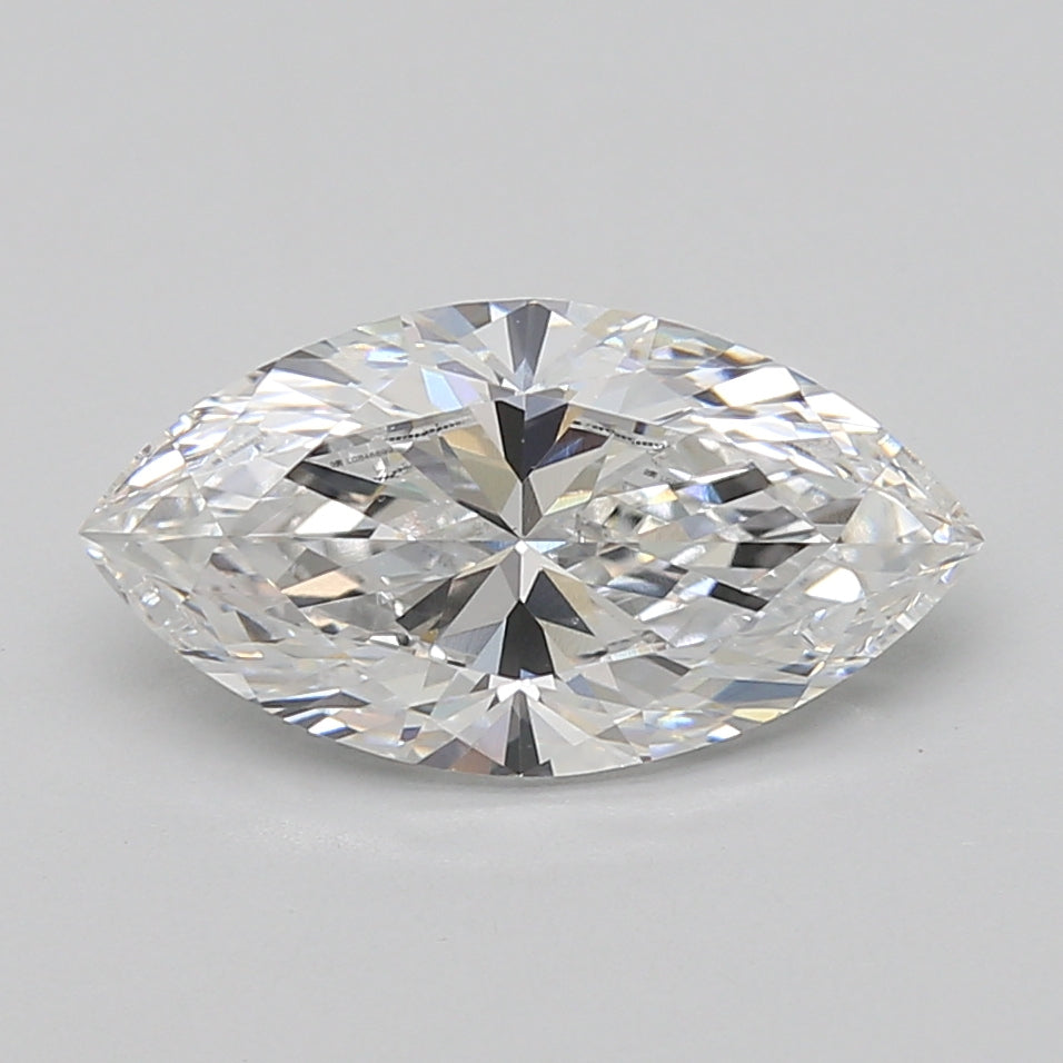 3ct Marquise lab-grown diamond, D VS1 – 360° view