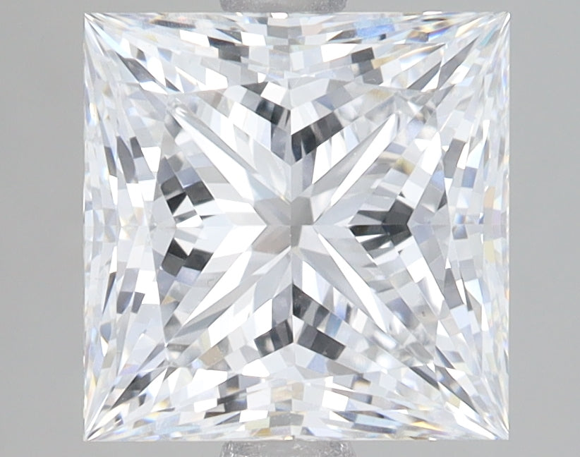 3.57ct Princess lab-grown diamond, D VS1 – 360° view