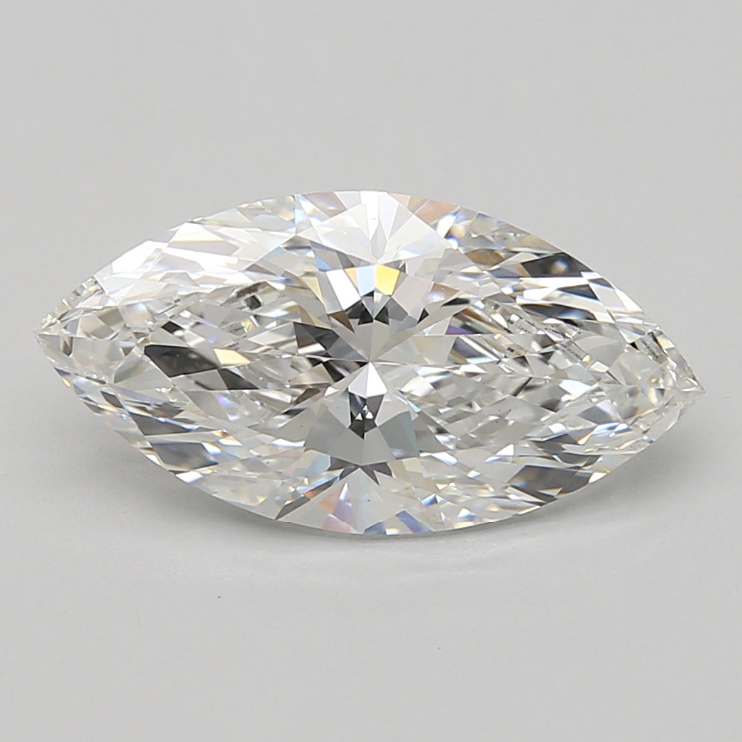 4ct Marquise lab-grown diamond, E VS1 – 360° view