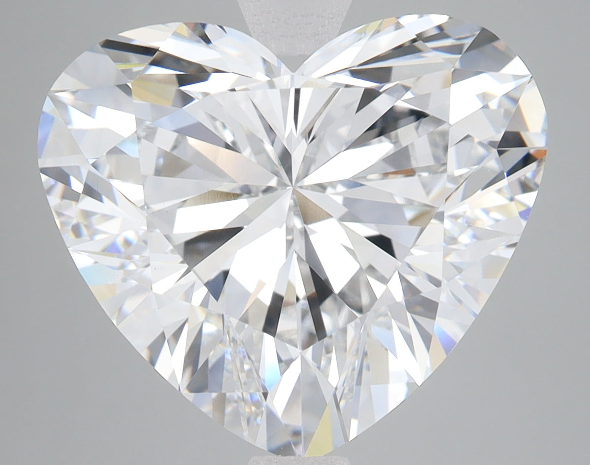 8.1ct Heart lab-grown diamond, E VVS2 – 360° view