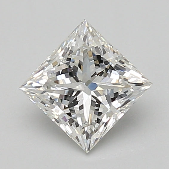 1.1ct Princess lab-grown diamond, E VVS2