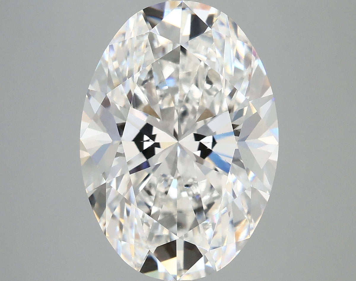 7.06ct Oval lab-grown diamond, E VVS2