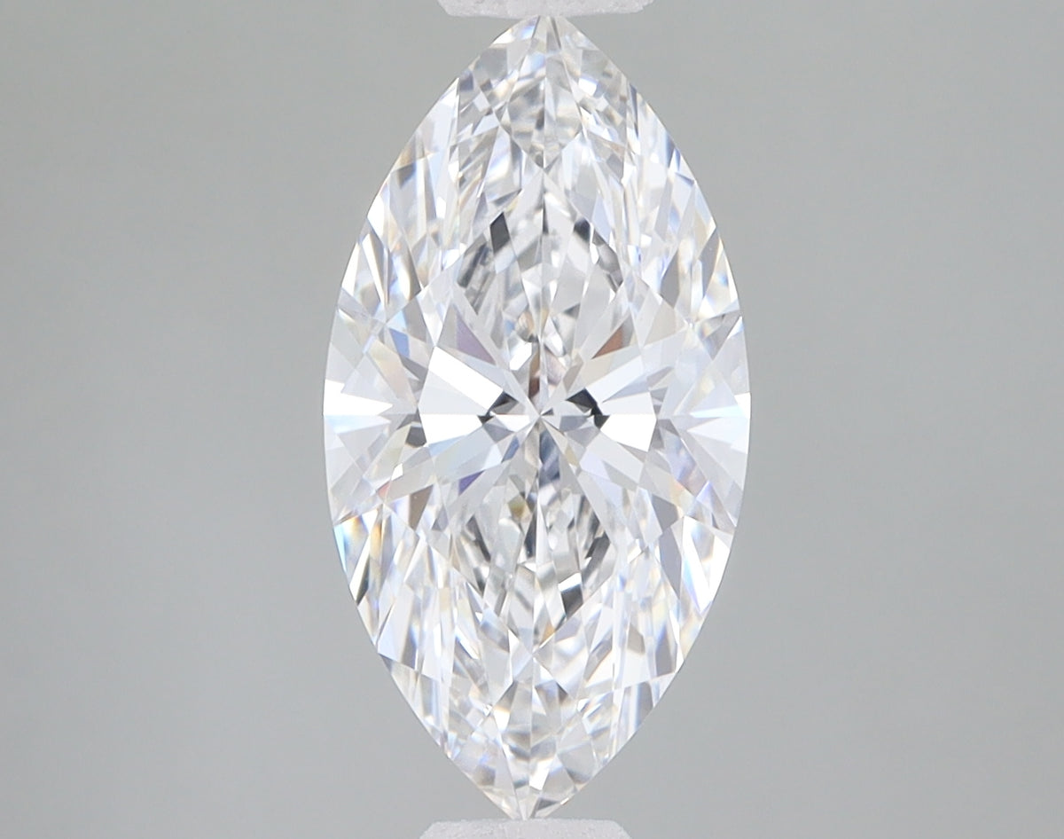 2.08ct Marquise lab-grown diamond, D VVS2