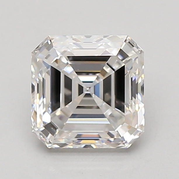 1.75ct Square Emerald lab-grown diamond, D VVS2