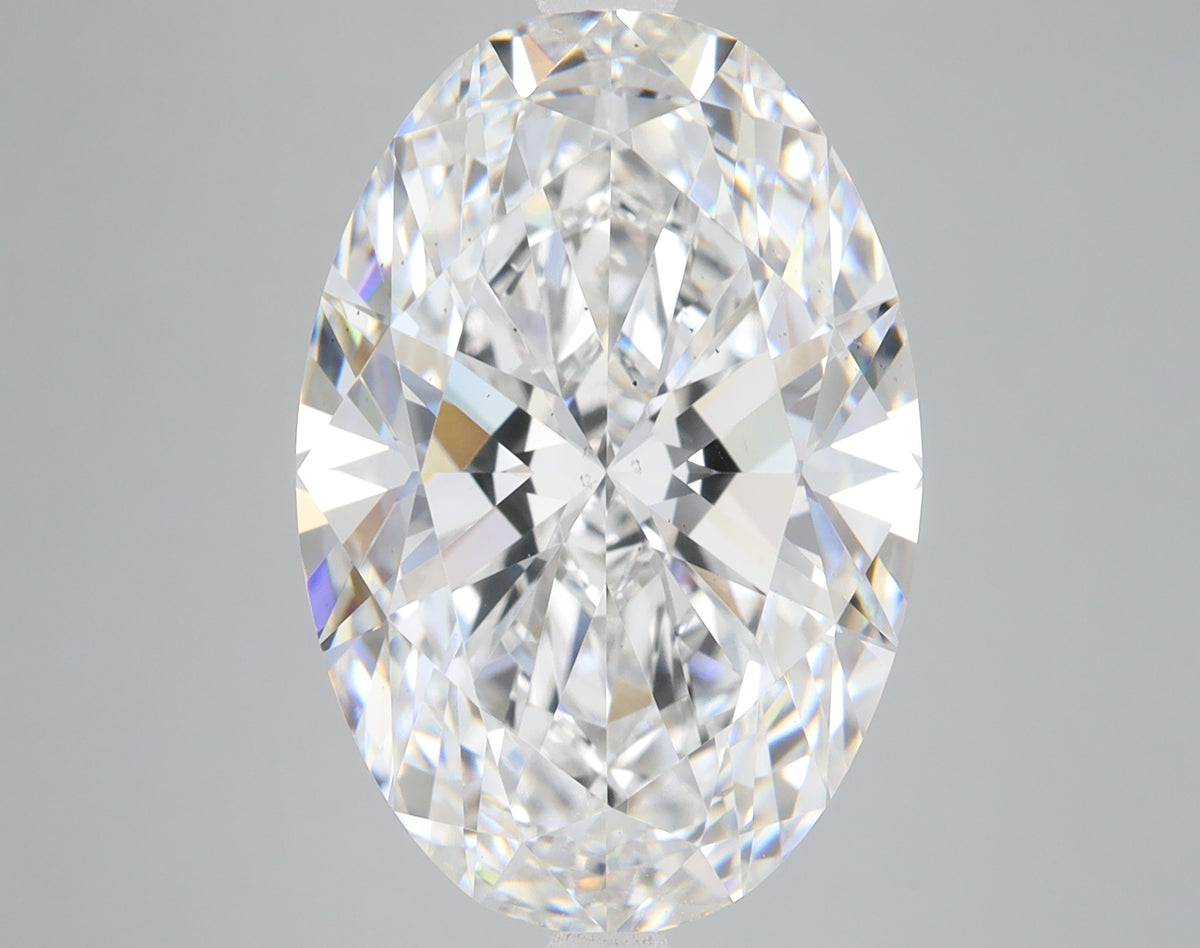 9.42ct Oval lab-grown diamond, E VS2