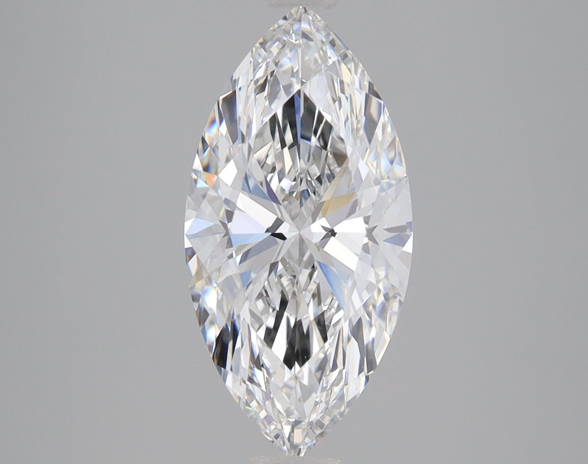 2.58ct Marquise lab-grown diamond, E VS1
