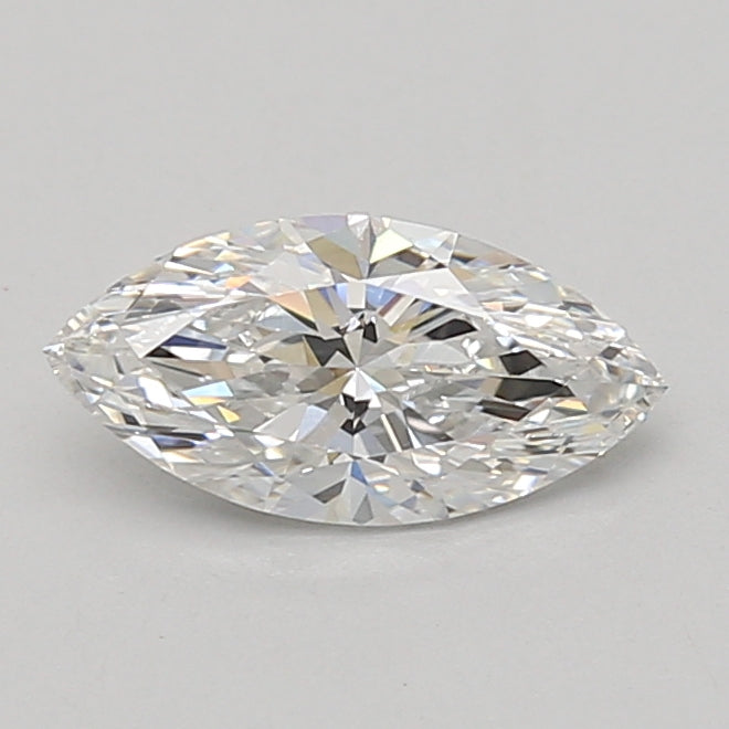 0.91ct Marquise lab-grown diamond, E VVS2 – 360° view