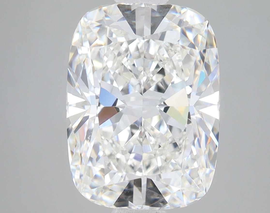 4.84ct Elongated Cushion lab-grown diamond, F VVS2