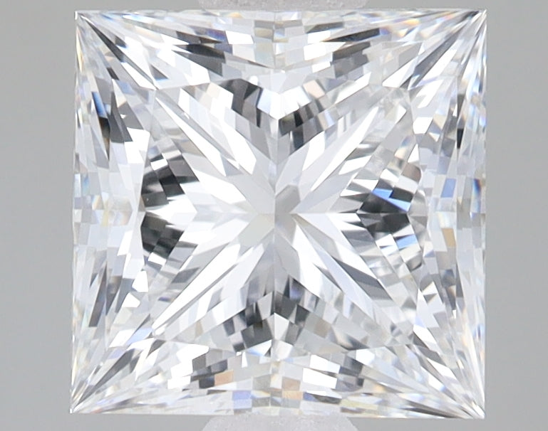 3.16ct Princess lab-grown diamond, E VVS2 – 360° view