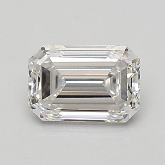 0.9ct Emerald lab-grown diamond, E VS1 – 360° view