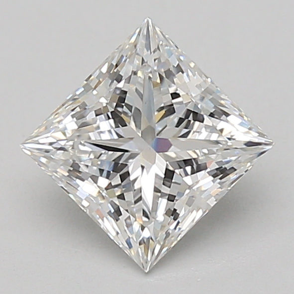 1.59ct Princess lab-grown diamond, E VS1 – 360° view