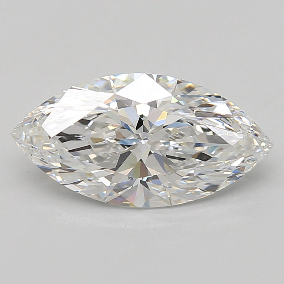 3.09ct Marquise lab-grown diamond, E VVS2 – 360° view
