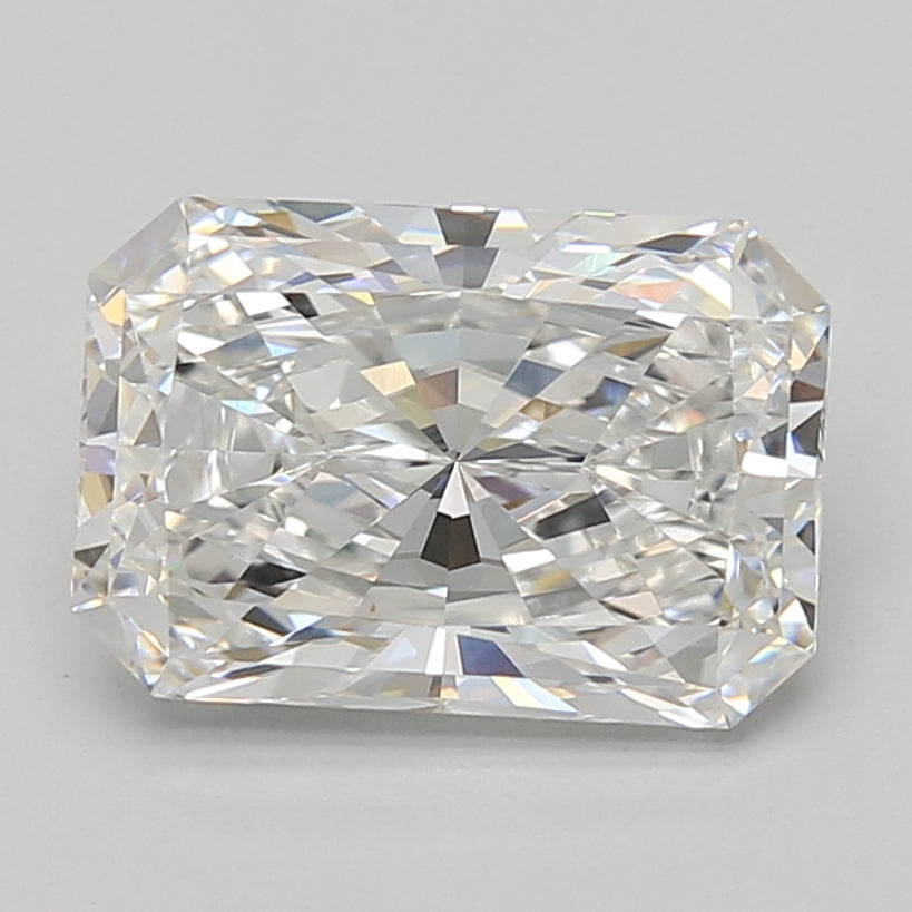 4.08ct Radiant lab-grown diamond, E VVS1