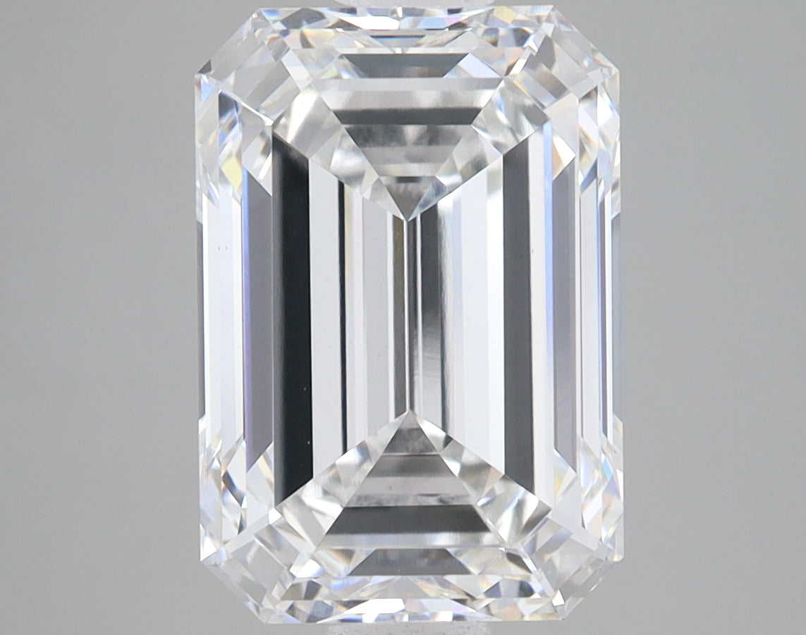 5.28ct Emerald lab-grown diamond, E VS1