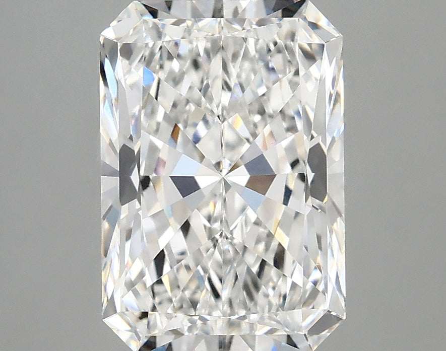 3.08ct Radiant lab-grown diamond, E VVS2