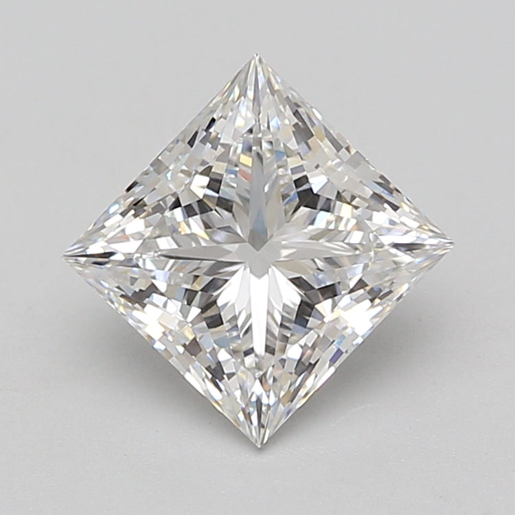 2.57ct Princess lab-grown diamond, E VVS2 – 360° view
