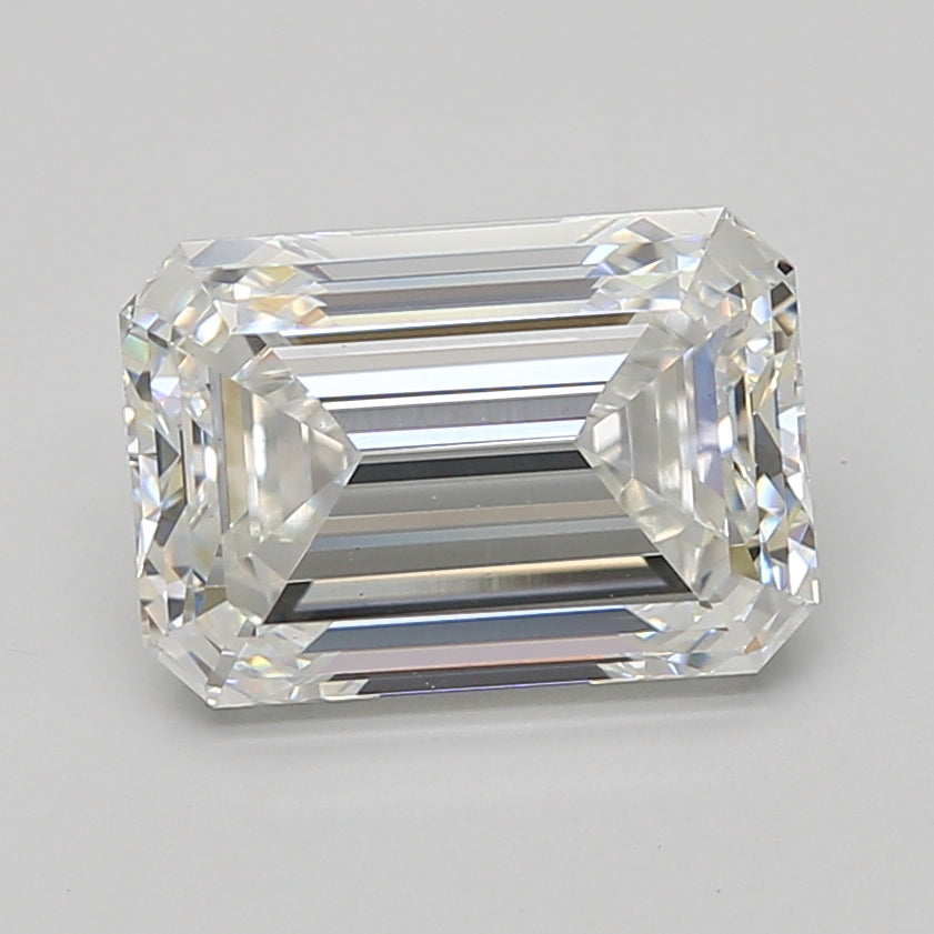 4.04ct Emerald lab-grown diamond, E VS1