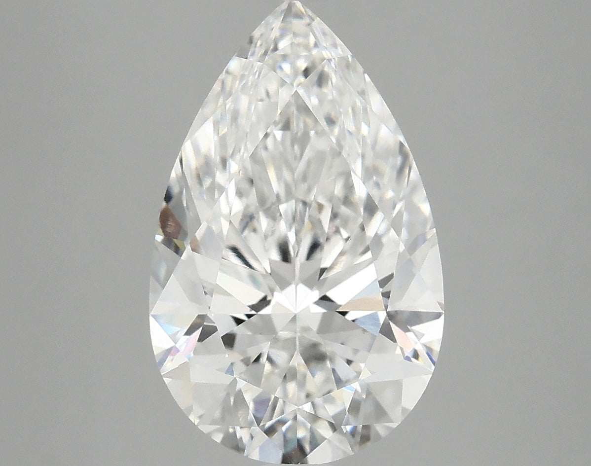 4.05ct Pear lab-grown diamond, E VVS2 – 360° view