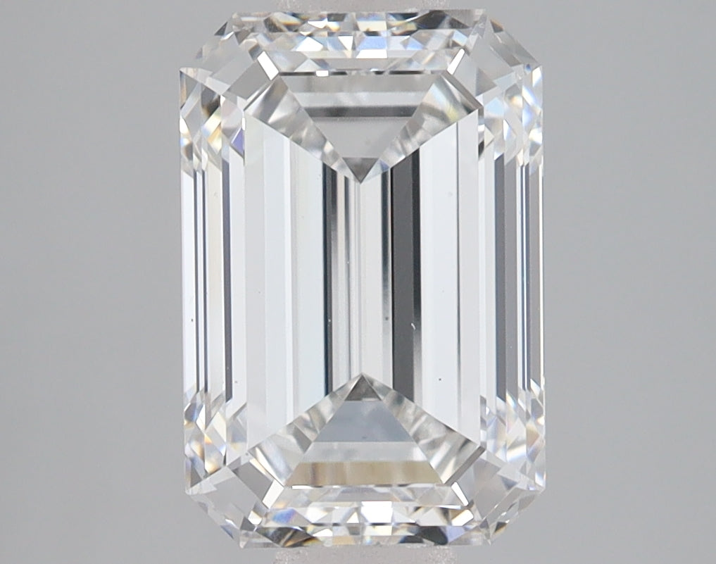 3.14ct Emerald lab-grown diamond, E VS1