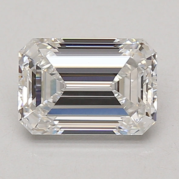 1.59ct Emerald lab-grown diamond, D VS1 – 360° view