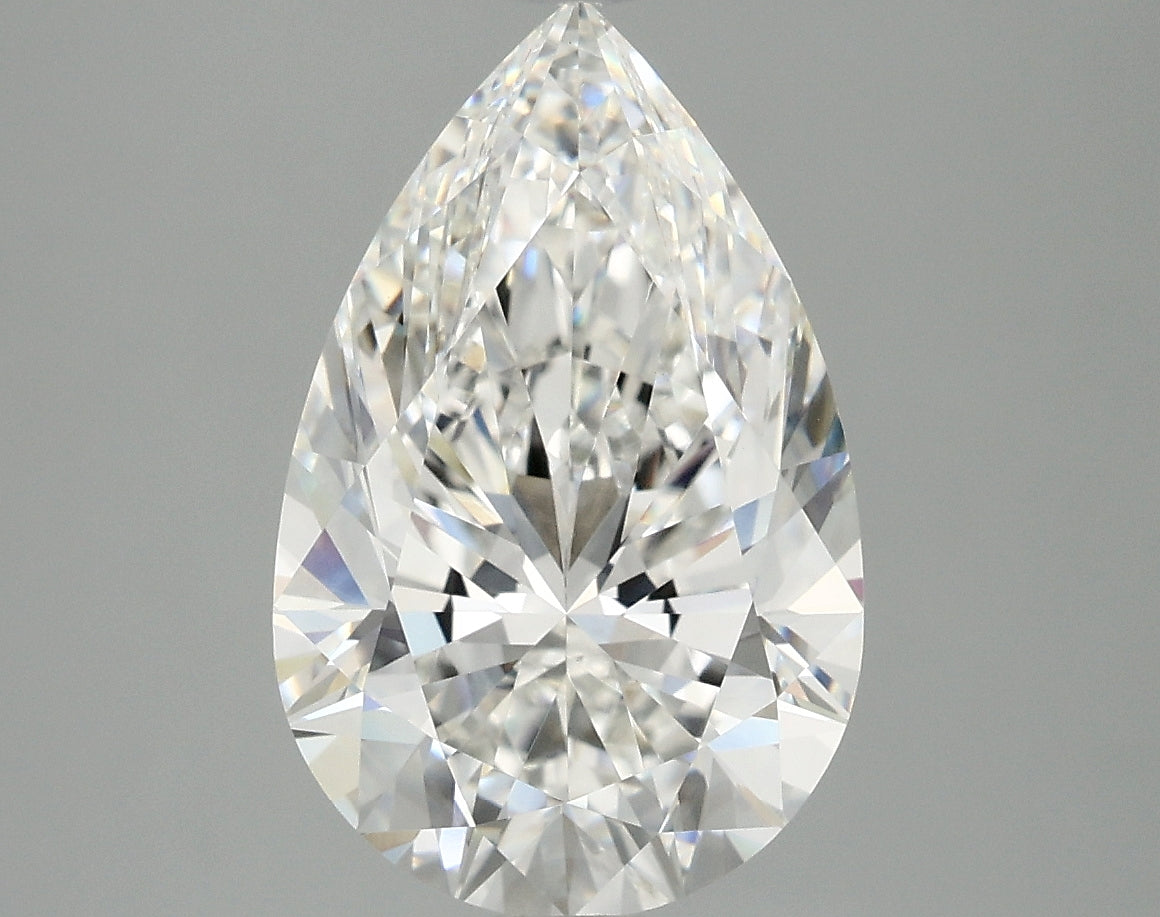 4.02ct Pear lab-grown diamond, E VVS2