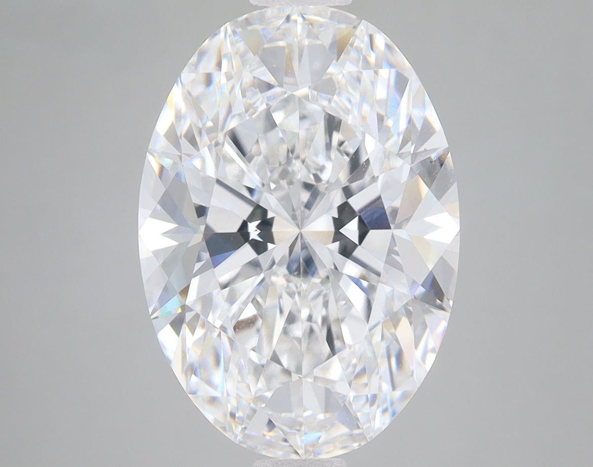 6.08ct Oval lab-grown diamond, E VS1 – 360° view