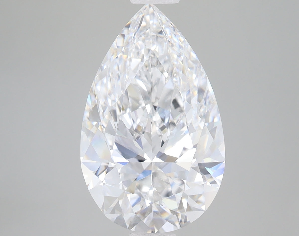 4.39ct Pear lab-grown diamond, D VVS2 – 360° view