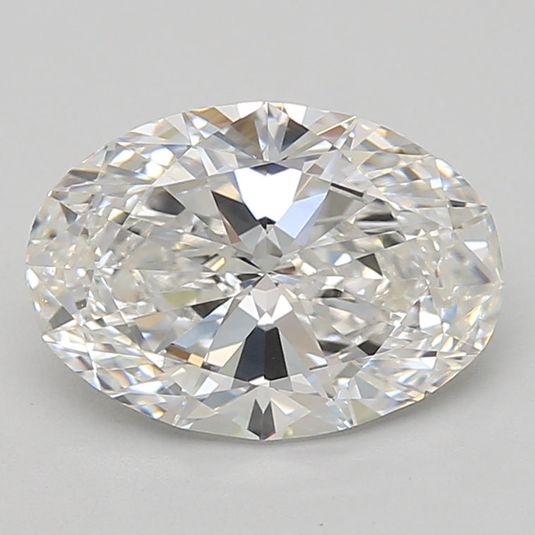 3.06ct Oval lab-grown diamond, E VVS2 – 360° view