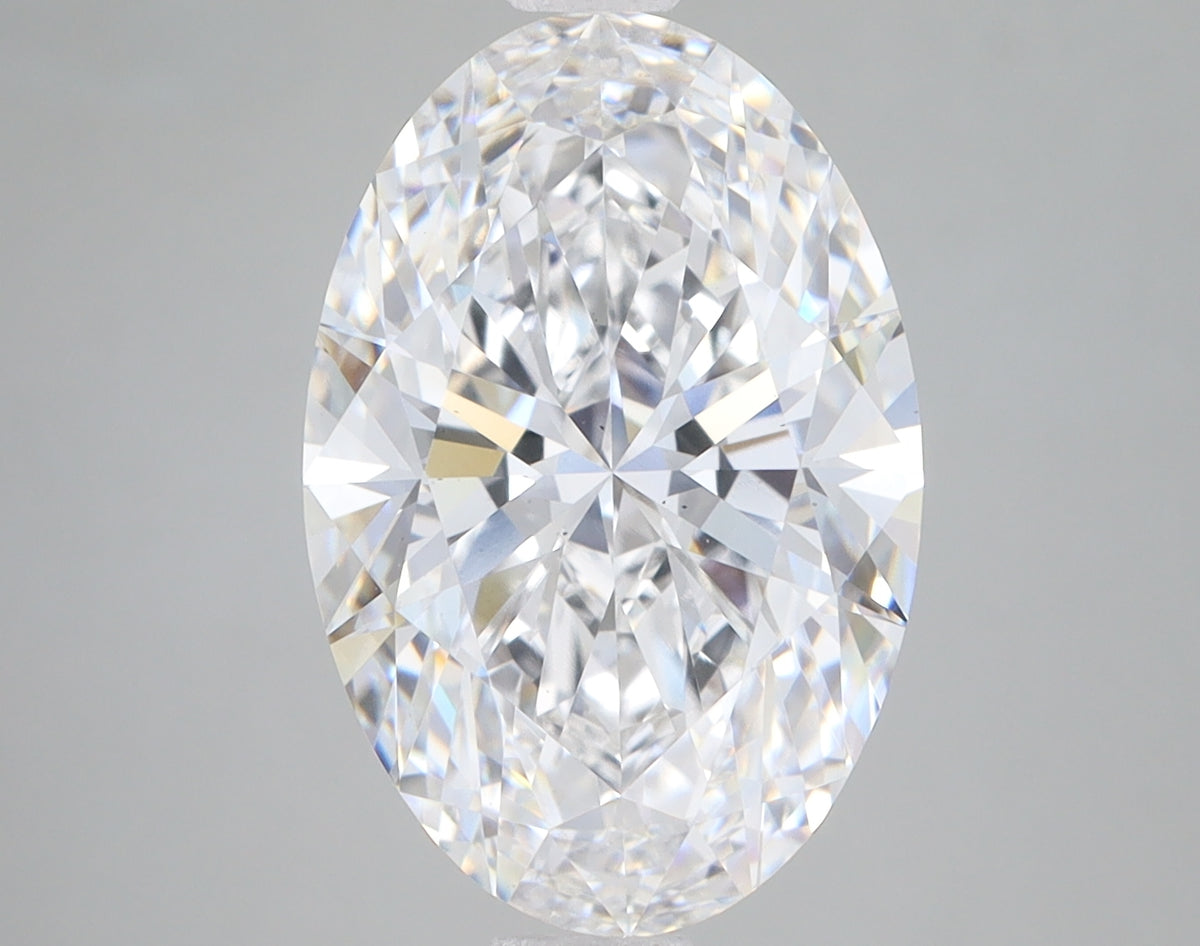 5.04ct Oval lab-grown diamond, E VS2 – 360° view