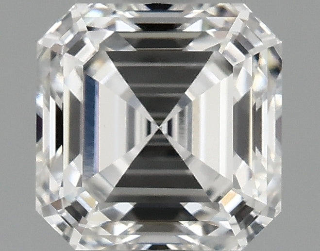 1.58ct Square Emerald lab-grown diamond, E VVS2 – 360° view