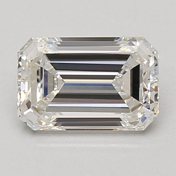 1.55ct Emerald lab-grown diamond, F VVS2 – 360° view