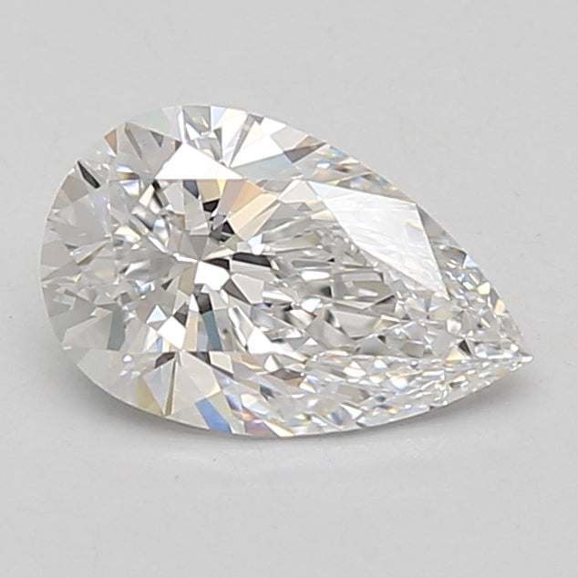 1.29ct Pear lab-grown diamond, D VVS2