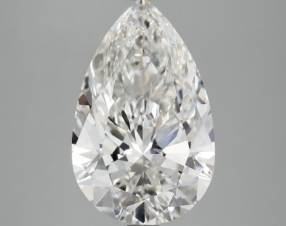 4.07ct Pear lab-grown diamond, D VS1