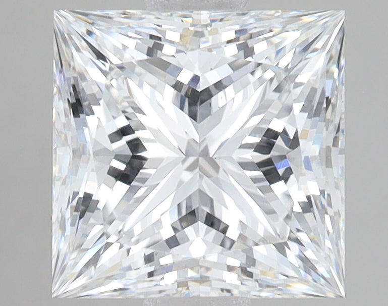 3.08ct Princess lab-grown diamond, E VS1 – 360° view