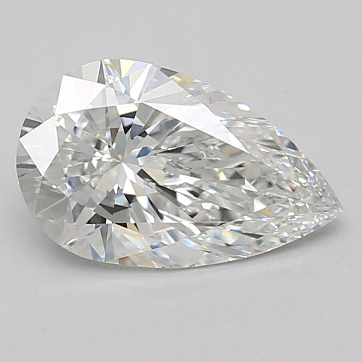 2.03ct Pear lab-grown diamond, E VVS2