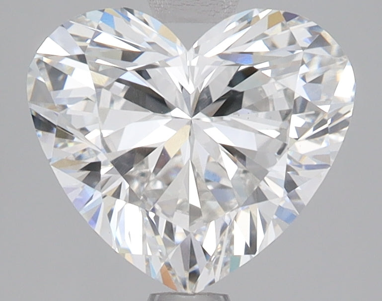 2.1ct Heart lab-grown diamond, E VS1 – 360° view