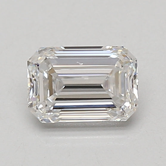0.85ct Emerald lab-grown diamond, D VS2 – 360° view