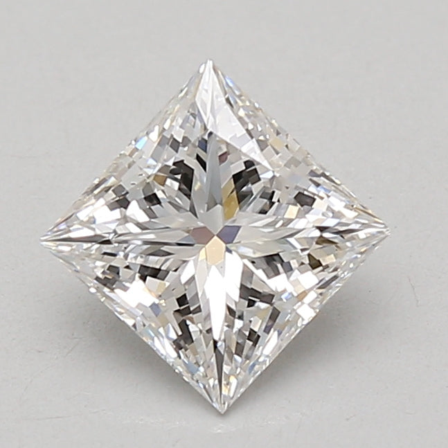 1.52ct Princess lab-grown diamond, D VS2