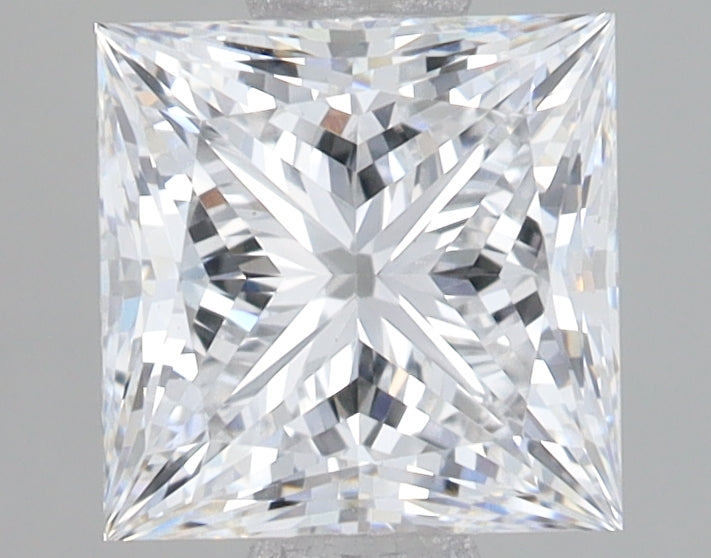 1.59ct Princess lab-grown diamond, D VS1