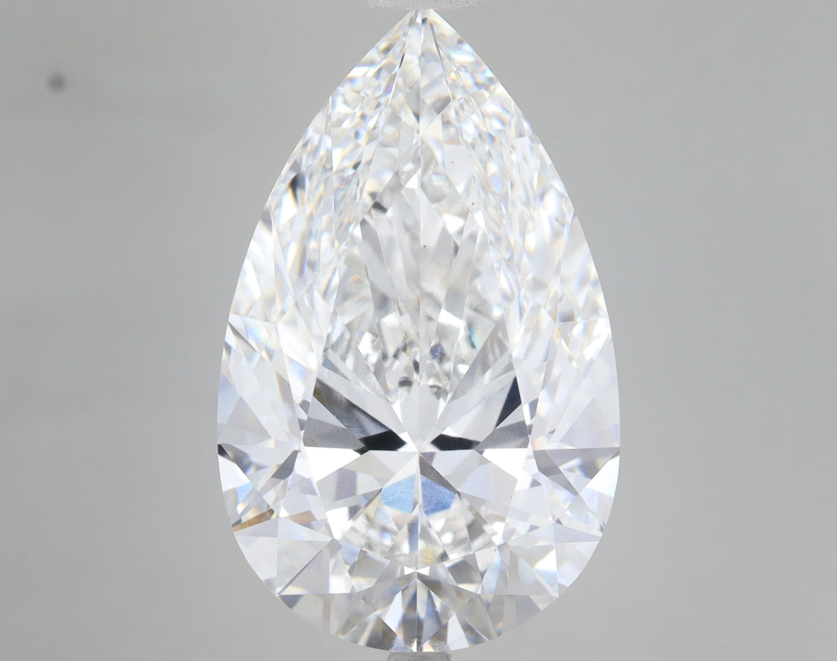 13.04ct Pear lab-grown diamond, E VVS2